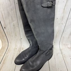 Ladies Boots Dark Grey 