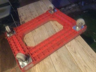 Heavy Duty Dolly, Open Deck Swivel