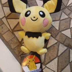 Brand New Japanese Pokemon Pichu Plush
