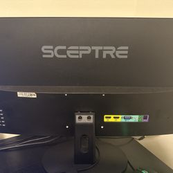 Sceptre 24” LED Monitor – Excellent Condition