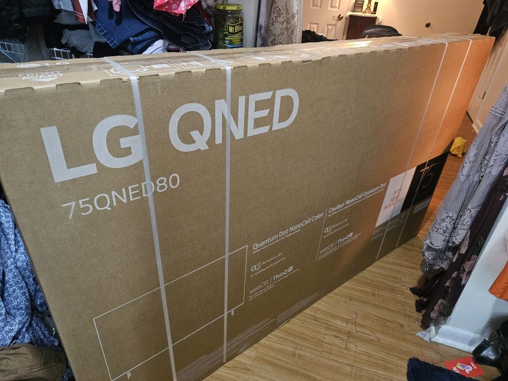 LG QNED 75 INCH