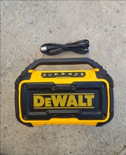 Dewalt 20v Bluetooth Speaker Brand New