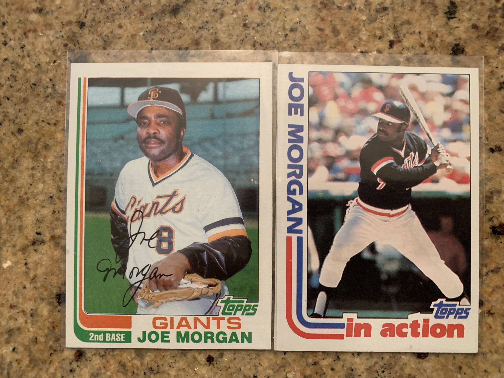 Joe Morgan baseball cards