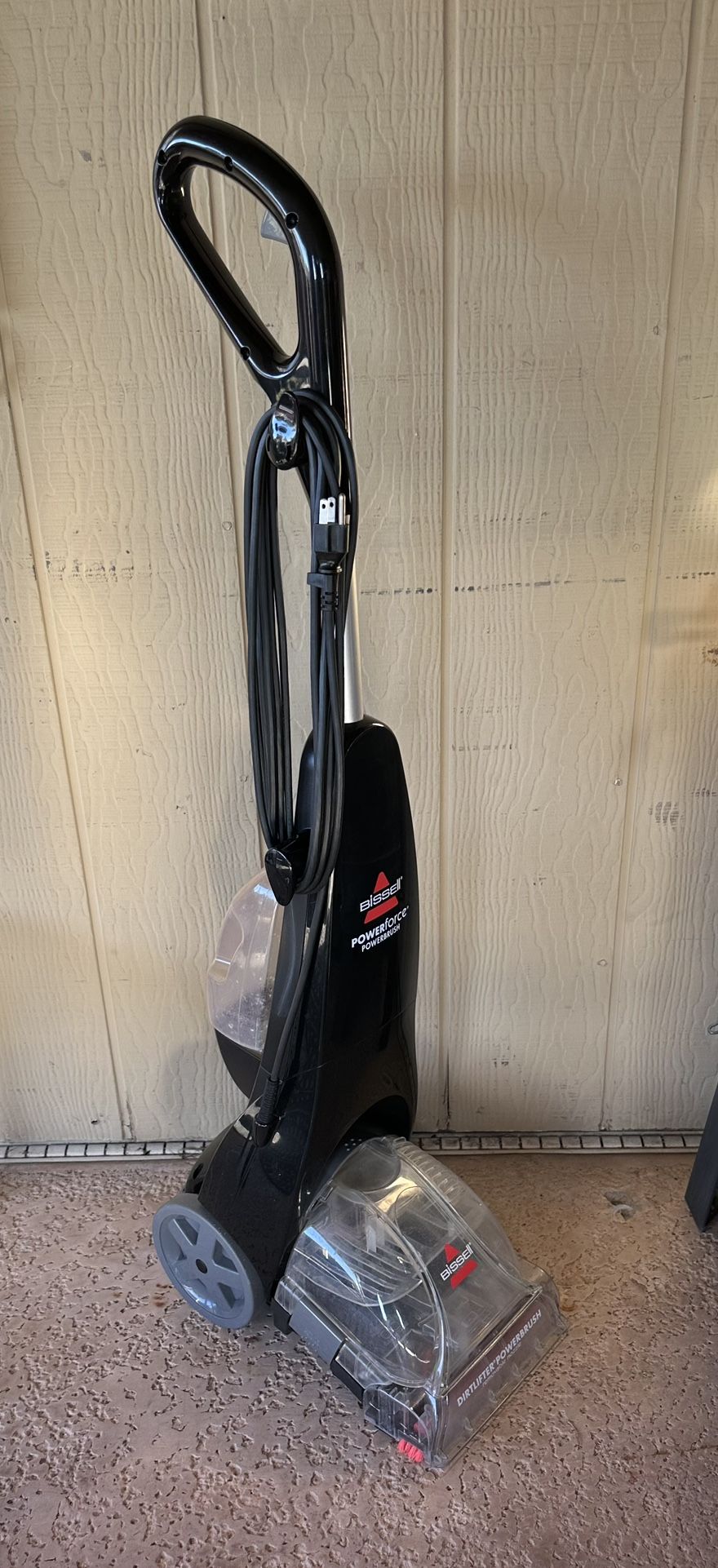 Black Bissel Carpet Cleaner -PowerForce/PowerBrush/DirtLifter