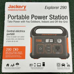 NEW! Jackery Explorer 290 Portable Power Solar Generator