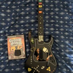 Guitar Hero 3 Kramer Striker Guitar With Game And Dongle