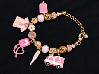 Medical charm bracelet
