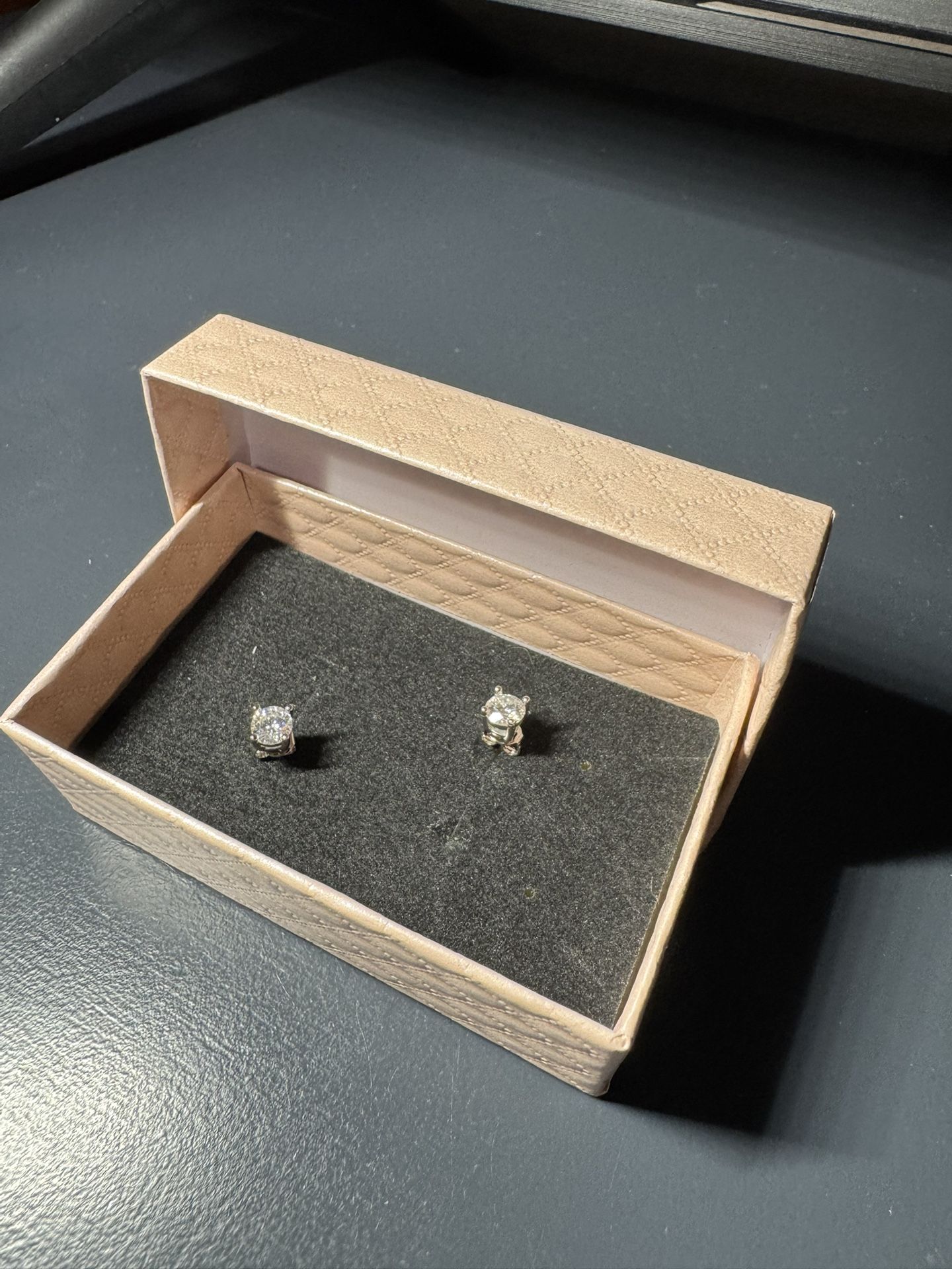 VVS Moissanite Stud Earrings 0.5CT