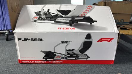 Playseat® Formula Instinct F1® Edition Racing Simulator Cockpit with X-Adapt™ Adjustmen