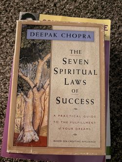 The Seven Spiritual Laws of Success by Deepak Chopra book