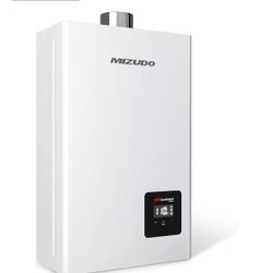 BRAND NEW MIZUDO Tankless Water Heater Propane Indoor, Max 3.6 GPM 80,000 BTU CSA Certified 3/4" NPT On Demand Instant Hot Water Heater for 2-3 Fixtur