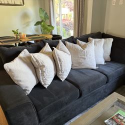 Living Spaces Delano Pearl Sofa 