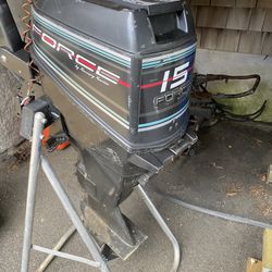 15 Hp Force Outboard Motor