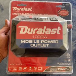 Duralast Mobile Power Outlet 1000W