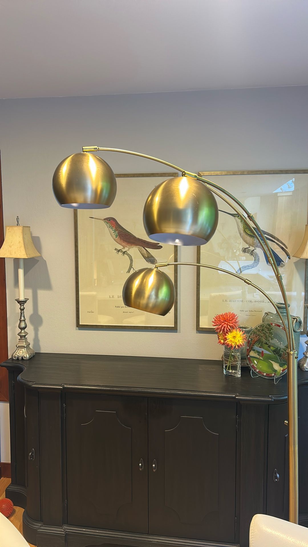 Brass Floor Lamp