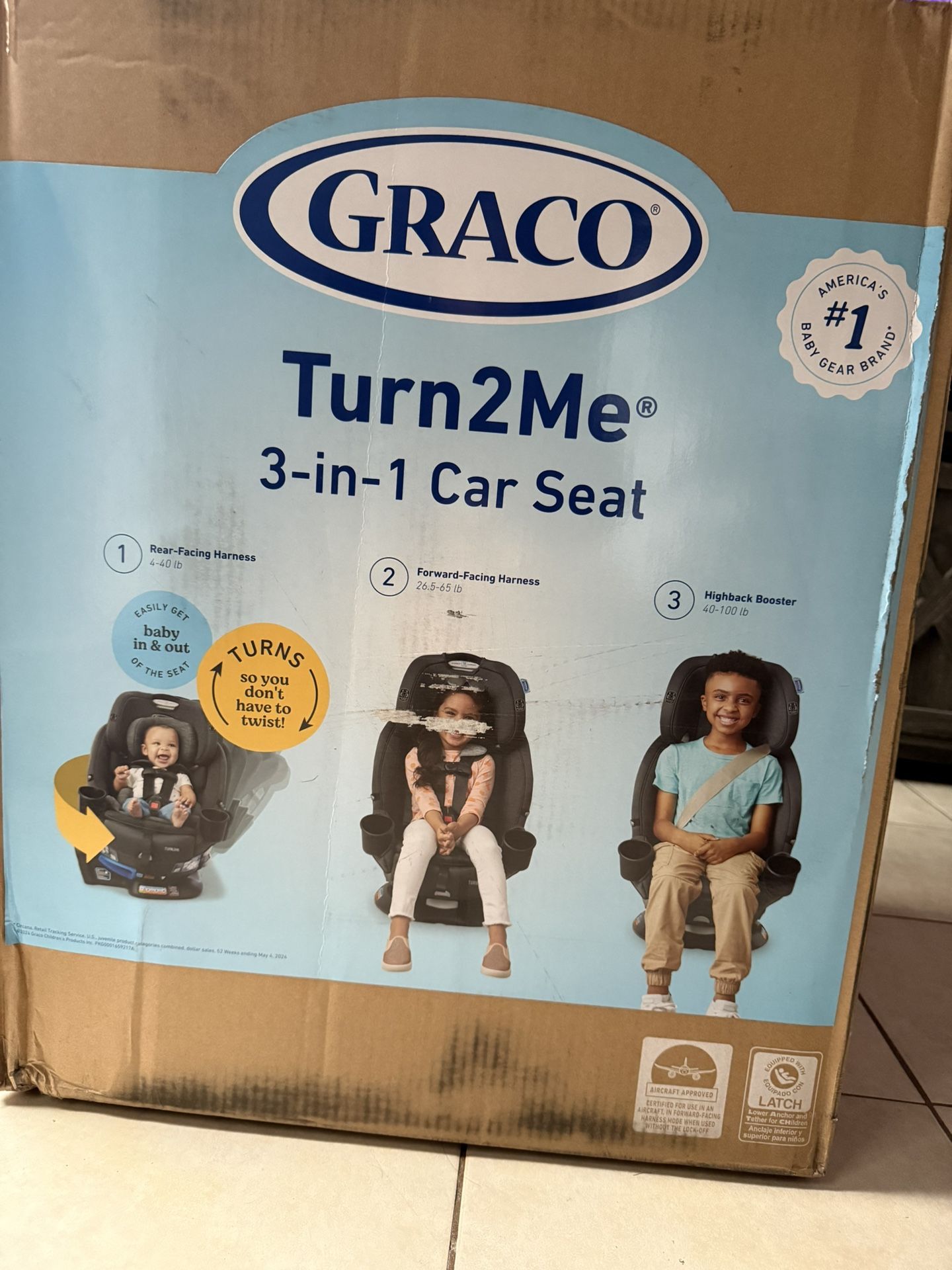 Graco Turn2Me 3 In 1 Car Seat