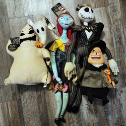 The Nightmare Before Christmas Plush Set
