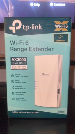 TP-Link RE700X AX3000 Wi-Fi 6 Range Extender