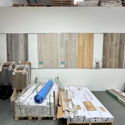 🔥BLOW OUT SALE🔥ONLY $1.09! SPC Waterproof Flooring Warehouse Budget Wood Floor Alternative