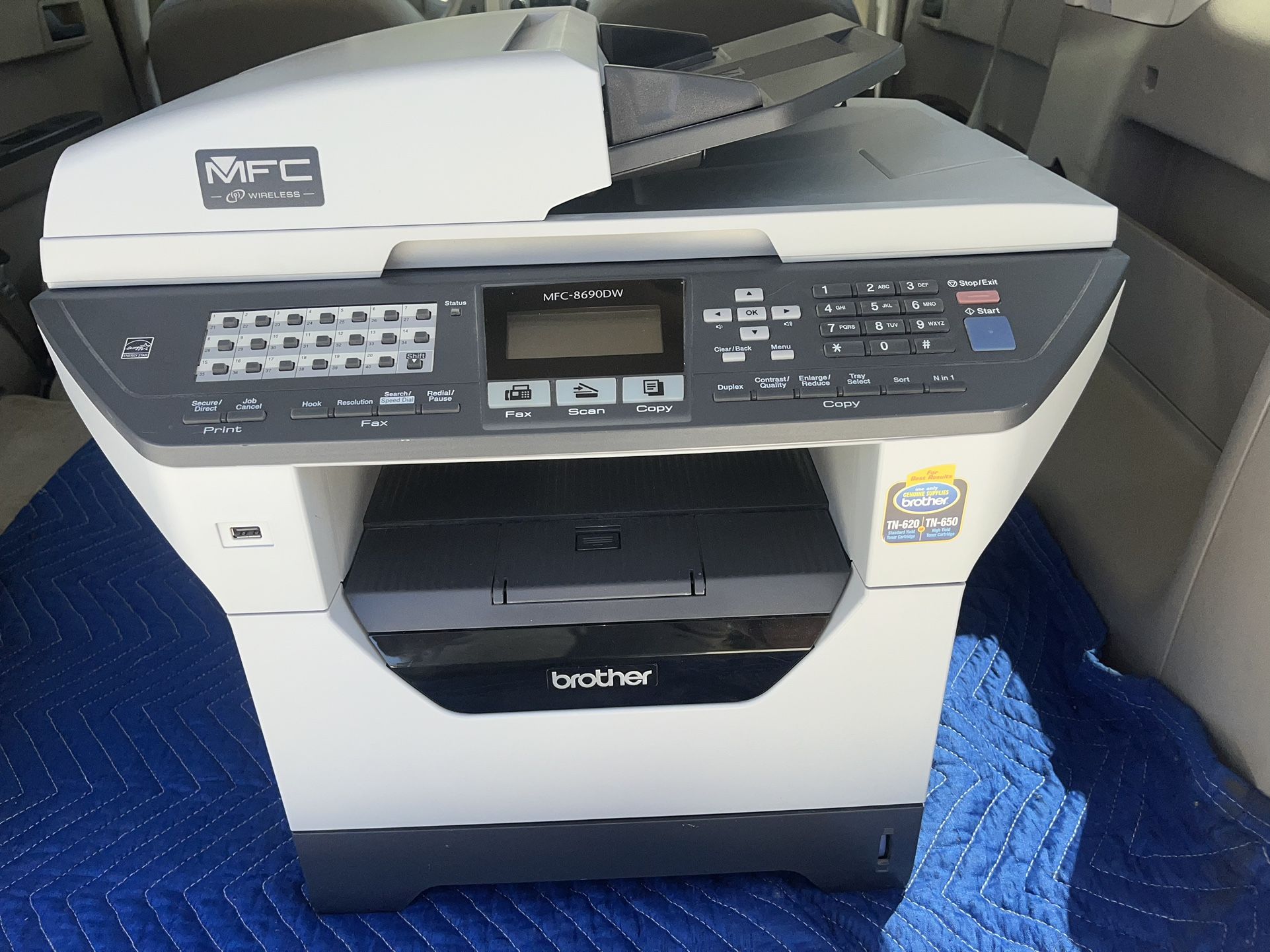 Brother MFC-8690DW Multifunction Laser Printer Demo Printer 800 pages