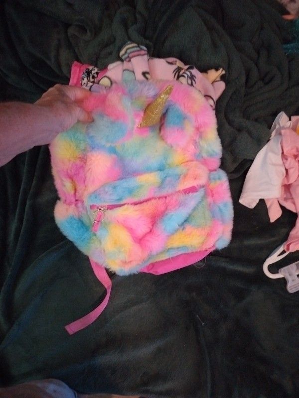 Unicorn Multicolored Backpack