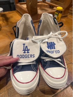 Brand new with box Converse Undefeated Dodgers sneakers