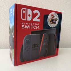Nintendo Switch 2 - Mario Kart Word Bundle - Sealed New