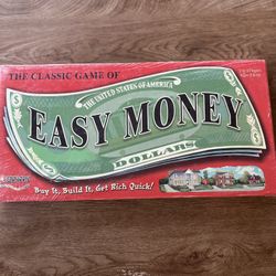 The Classic Game Of Easy Money Board Game Hasbro Sealed