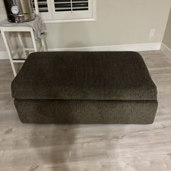 Brown Ottoman 