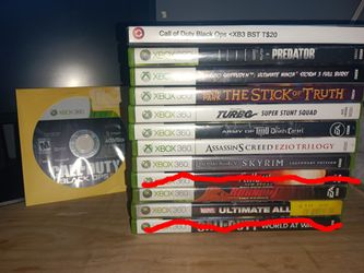 Xbox 360 Games Lot (💲15 Each Firm )