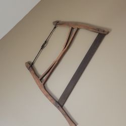 Antique Vintage Bucksaw 