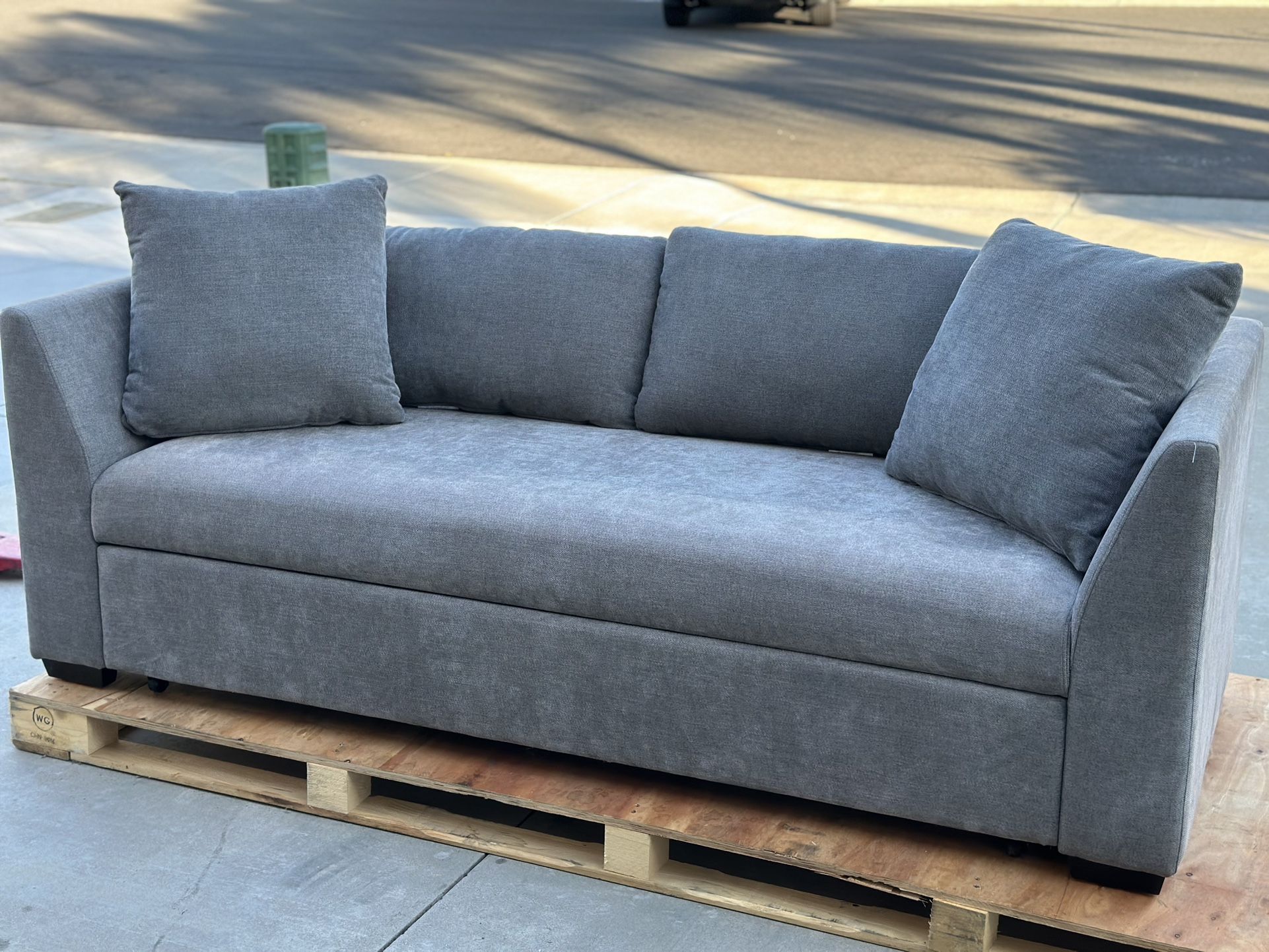 Thomasville Marion Convertable Fabric Sofa (Sun Faded)