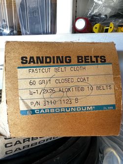 Sanding belts - Pack of 10