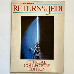 1983 Star Wars Return Of The Jedi Official Collectors Edition Magazine
