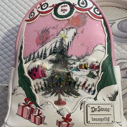 Dr Seuss Christmas Loungefly Backpack
