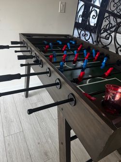 Almost new foosball table