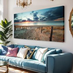 Ocean Scene Canvas Wall Art