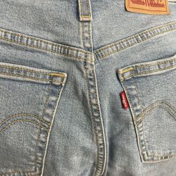 High Rise Super Skinny Levis Jeans (Size 23)