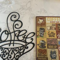 2 Coffee Wall Decor