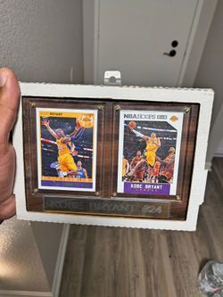 Kobe Bryant HOOPS Plaque