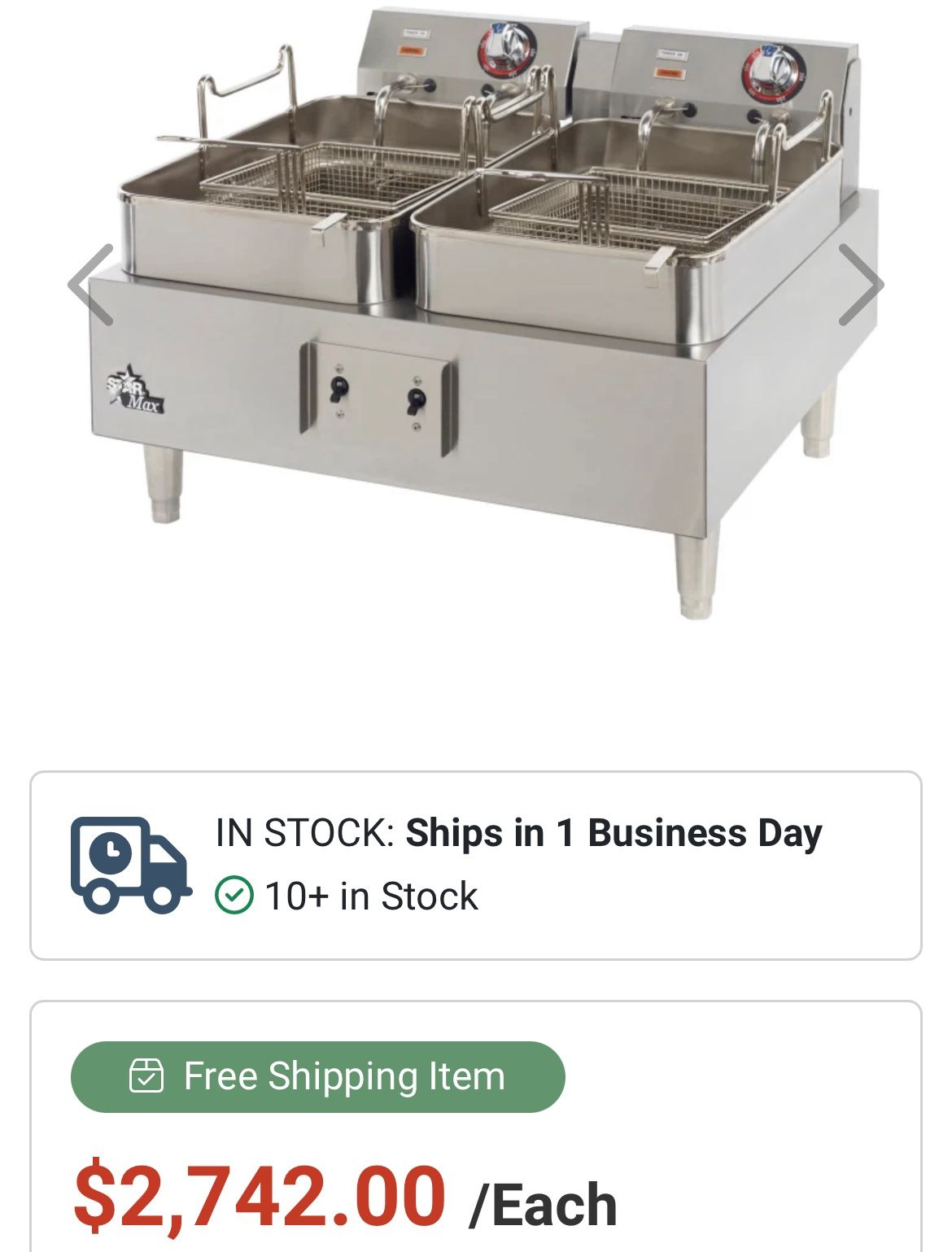 Fryers-freidora Electrica