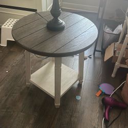 Sofa End Table And/or Lamp