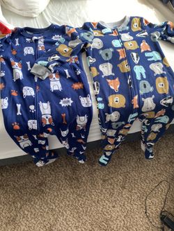 Carter’s footie pajamas