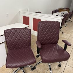 Office Chairs & Salon Chairs $50/set Of 2