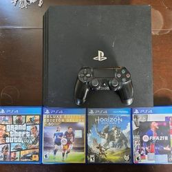PS4 Pro (Bundle) | 4 Games