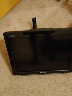 Sharp Aquous LCD TV with. Sanus Full Motion Mount