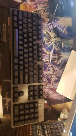 Gaming keyboard Logitech Carbon