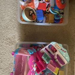 Ryan’s World And Shopkins Toys
