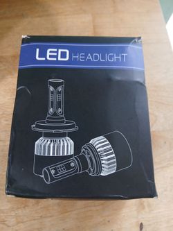 Pair on NEW LED HEADLIGHTS 9007