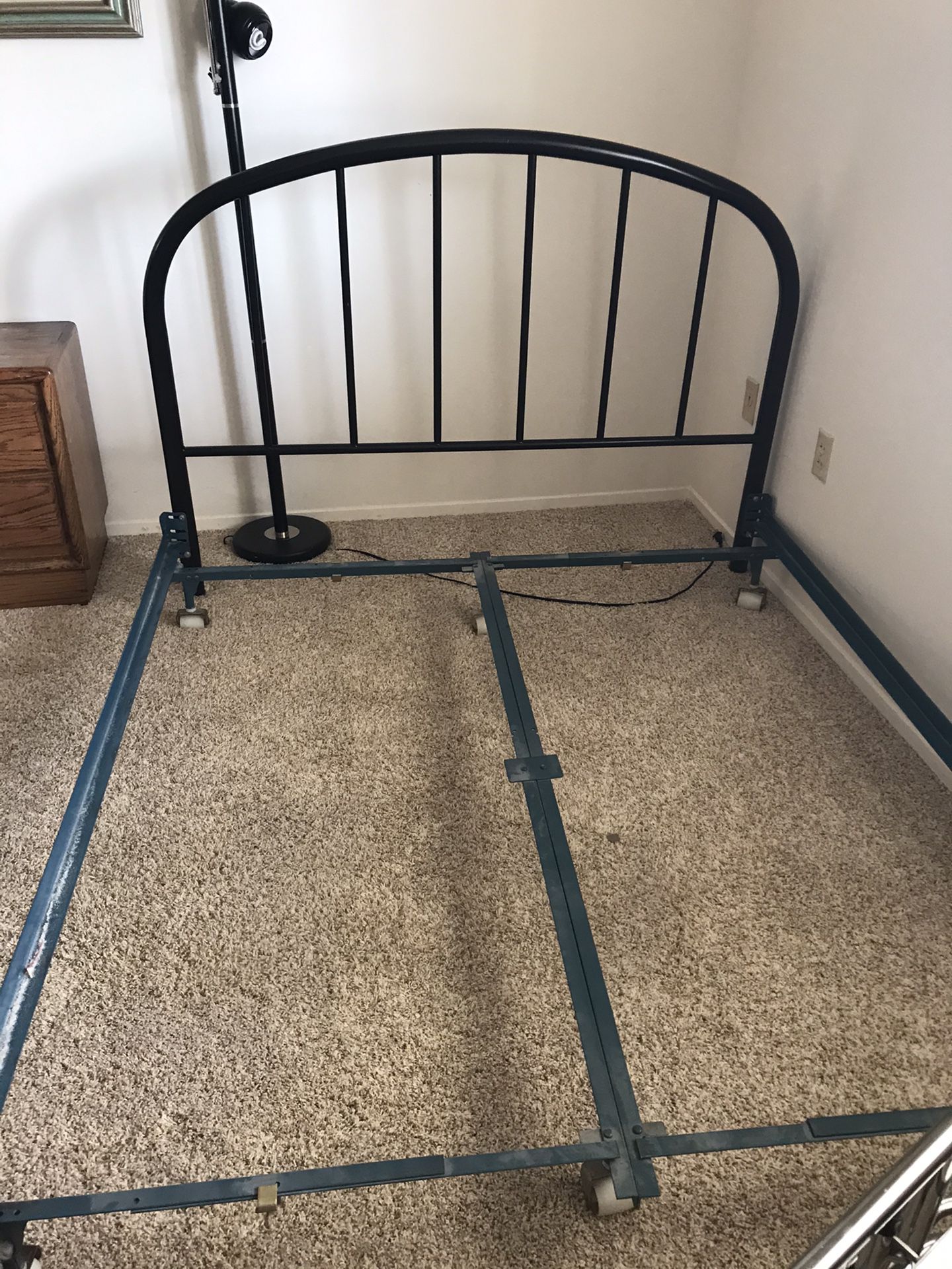Queen bed frame with Headboard